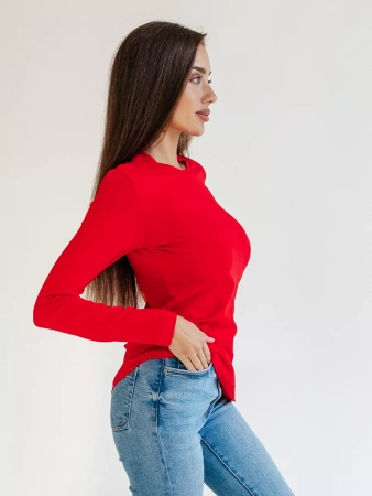 Лонгслив женский облегающий дк540