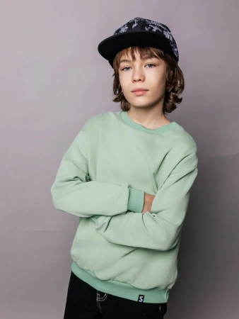 Свитшот для мальчика подростка с длинным рукавом