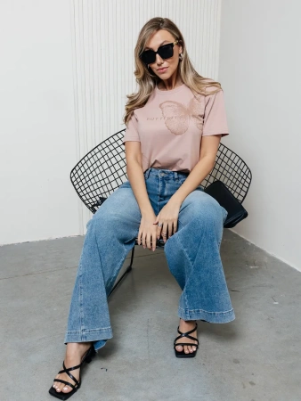 Футболка женская нарядная блузка больших размеров