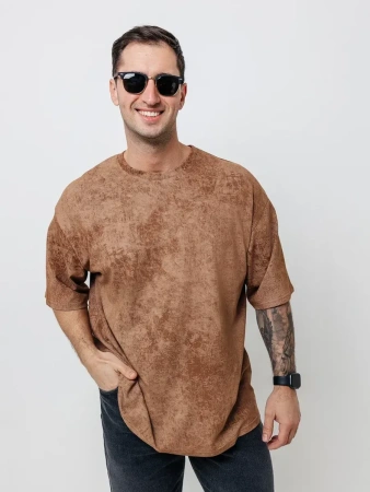 Футболка варенка базовая оверсайз хлопковая