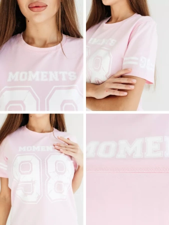 Футболка хлопок с принтом новогодняя больших размеров