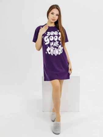 Ночная сорочка женская хлопок большие размеры