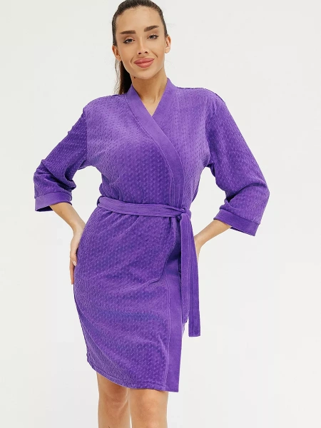 Халат женский домашний велюр