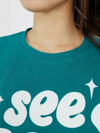 Ночная сорочка женская ночнушка хлопковая туника