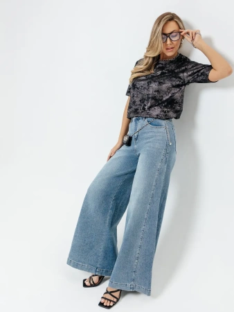 Футболка женская нарядная блузка больших размеров