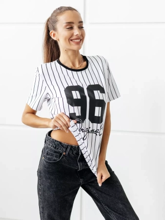 Футболка женская с принтом большого размера ФК570