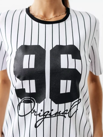 Футболка женская с принтом большого размера ФК570