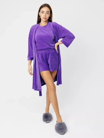 Халат женский домашний велюр