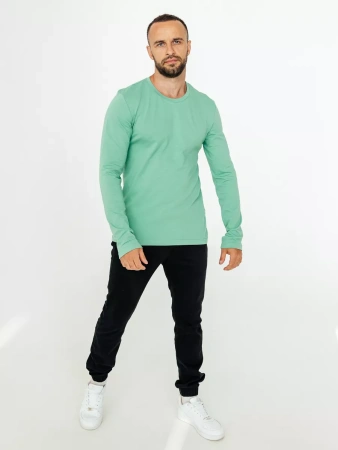 Лонгслив мужской с длинным рукавом больших размеров