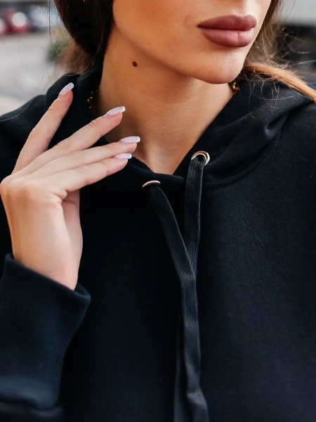 Спортивный костюм с начесом оверсайз кроя зимний