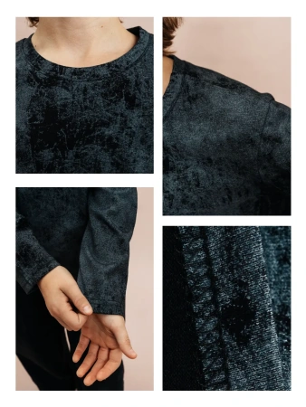 Лонгслив для мальчика подростковый варенка в школу