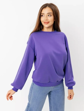 Свитшот женский оверсайз больших размеров ДФ545