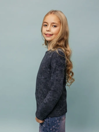 Лонгслив для девочки свитшот варенка в школу