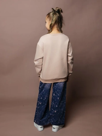 Свитшот детский базовый оверсайз теплый